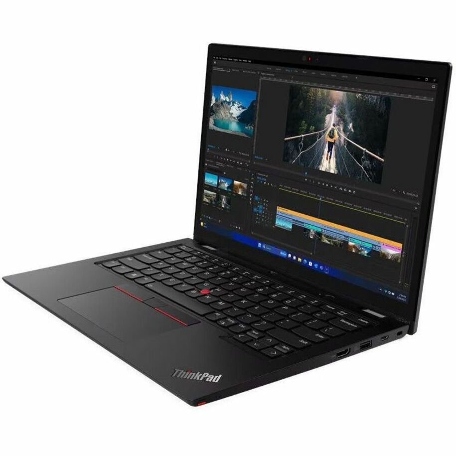 Lenovo ThinkPad L13 Gen 5 Convertible 2-in-1 Notebook, Intel Core Ultra 7 155U, 16GB RAM, 512GB SSD, 13.3" WUXGA Touch IPS, Windows 11 Pro, Black - 21LM0012US (1 Year Warranty)