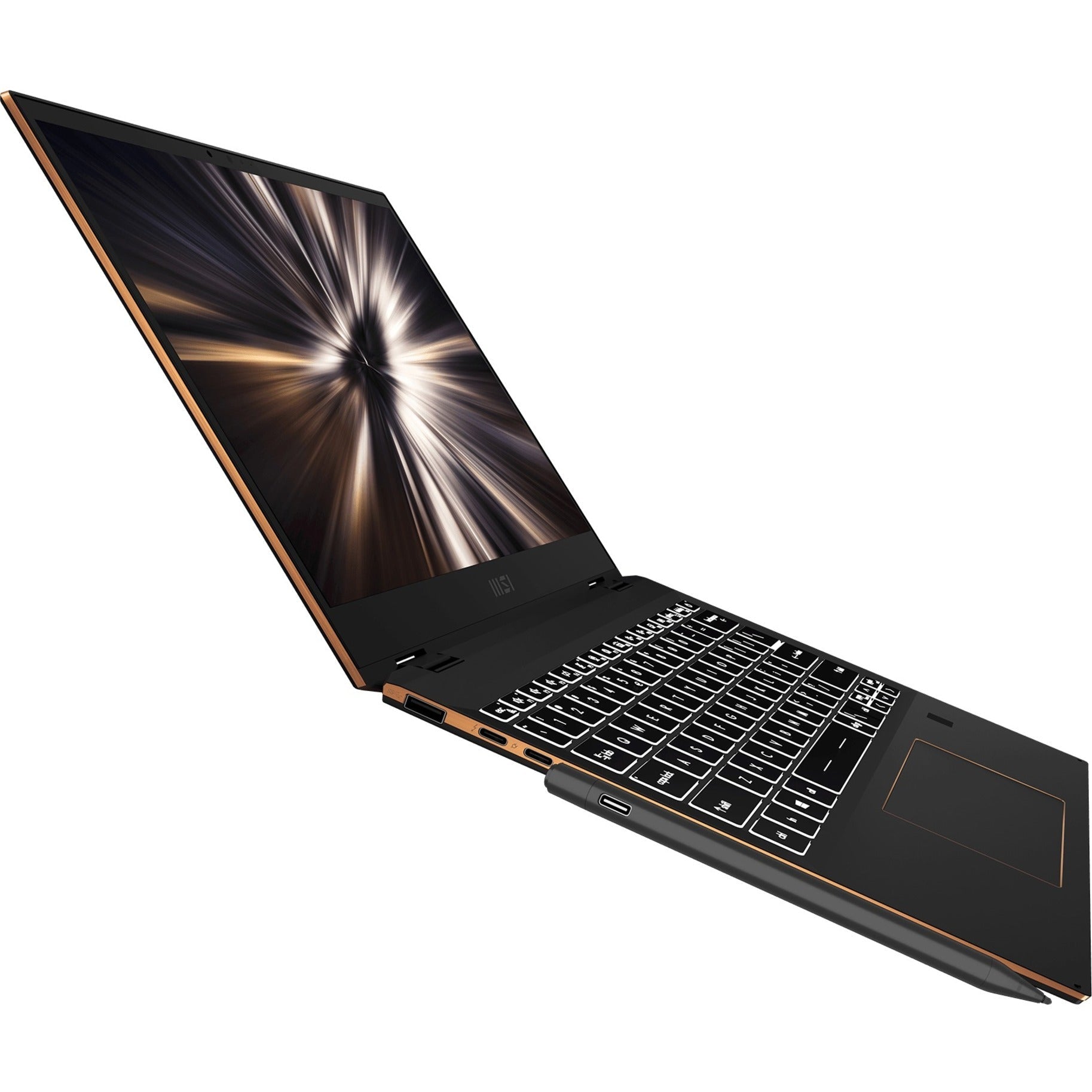 MSI Summit E13 Flip Evo 2024 Convertible Notebook, Intel i7-1280P, 16GB LPDDR5, 1TB SSD, 13.4" FHD+ 120Hz IPS Touch, Windows 11 Pro, Intel Evo, Ink Black - SUME1312262 (3 Year Warranty)