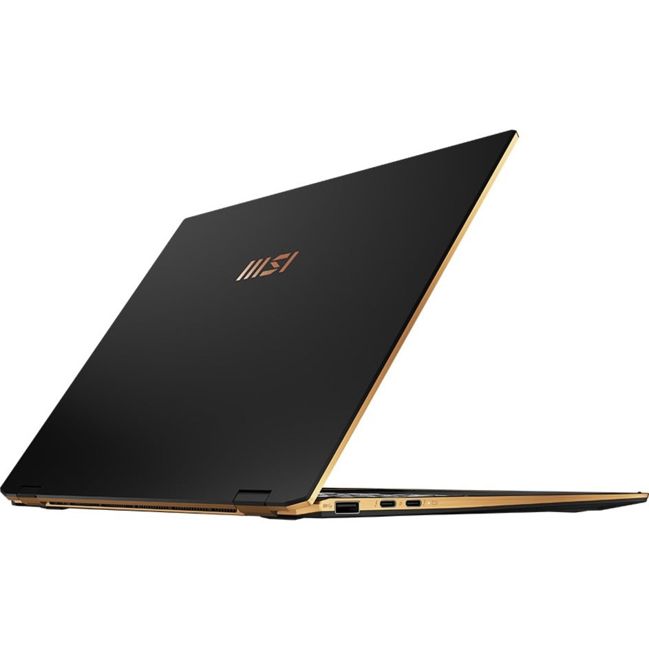 MSI Summit E13 Flip Evo 2024 Convertible Notebook, Intel i7-1280P, 16GB LPDDR5, 1TB SSD, 13.4" FHD+ 120Hz IPS Touch, Windows 11 Pro, Intel Evo, Ink Black - SUME1312262 (3 Year Warranty)
