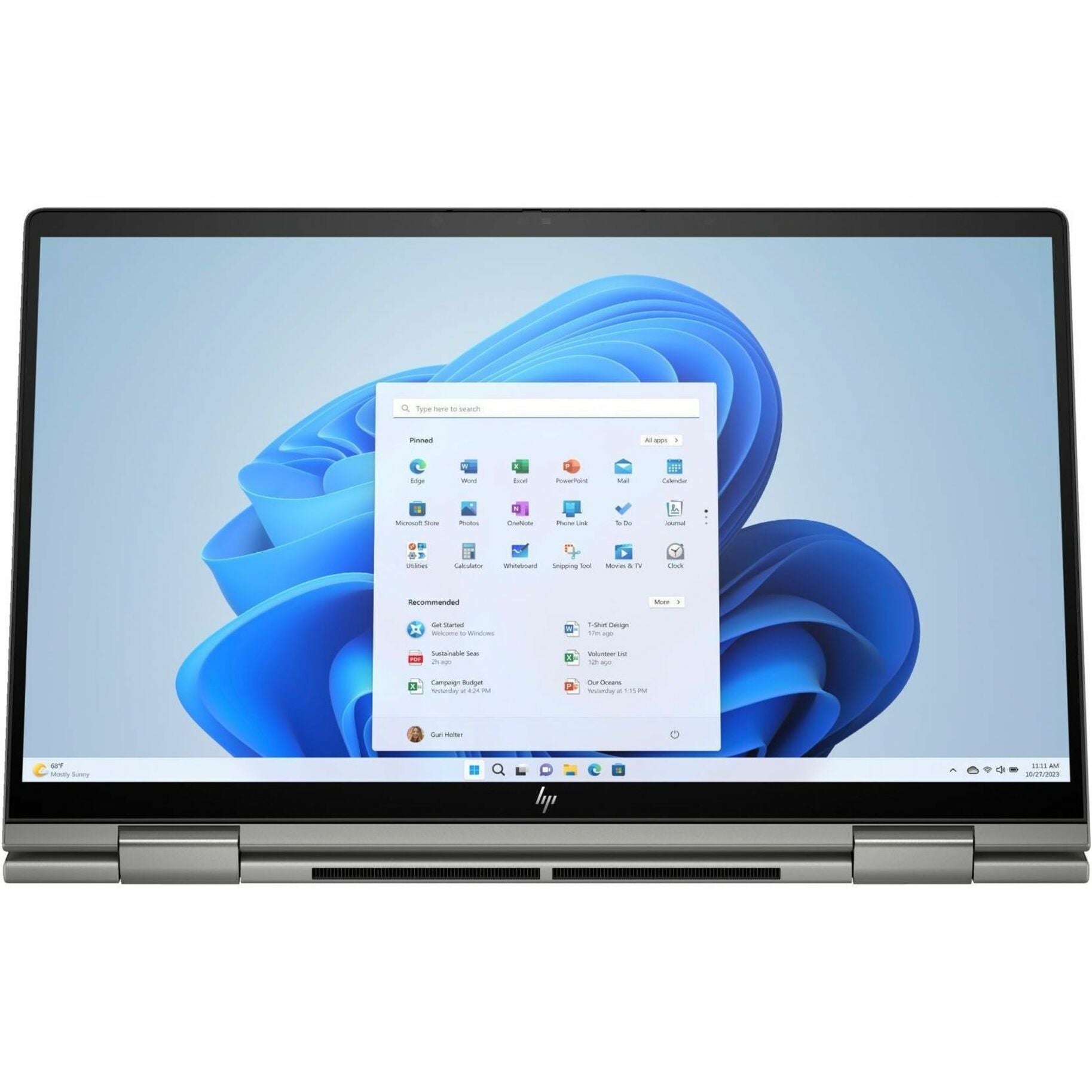 HP 2024 ENVY x360 15.6" Convertible 2-in-1 Notebook, Intel Core Ultra 5, 8GB RAM, 512GB SSD, FHD Touchscreen, AI-Powered, 400-Nit IPS Display, 18.5Hr Battery, Windows 11 - 9R1M5UA#ABA (1 Year Warranty)
