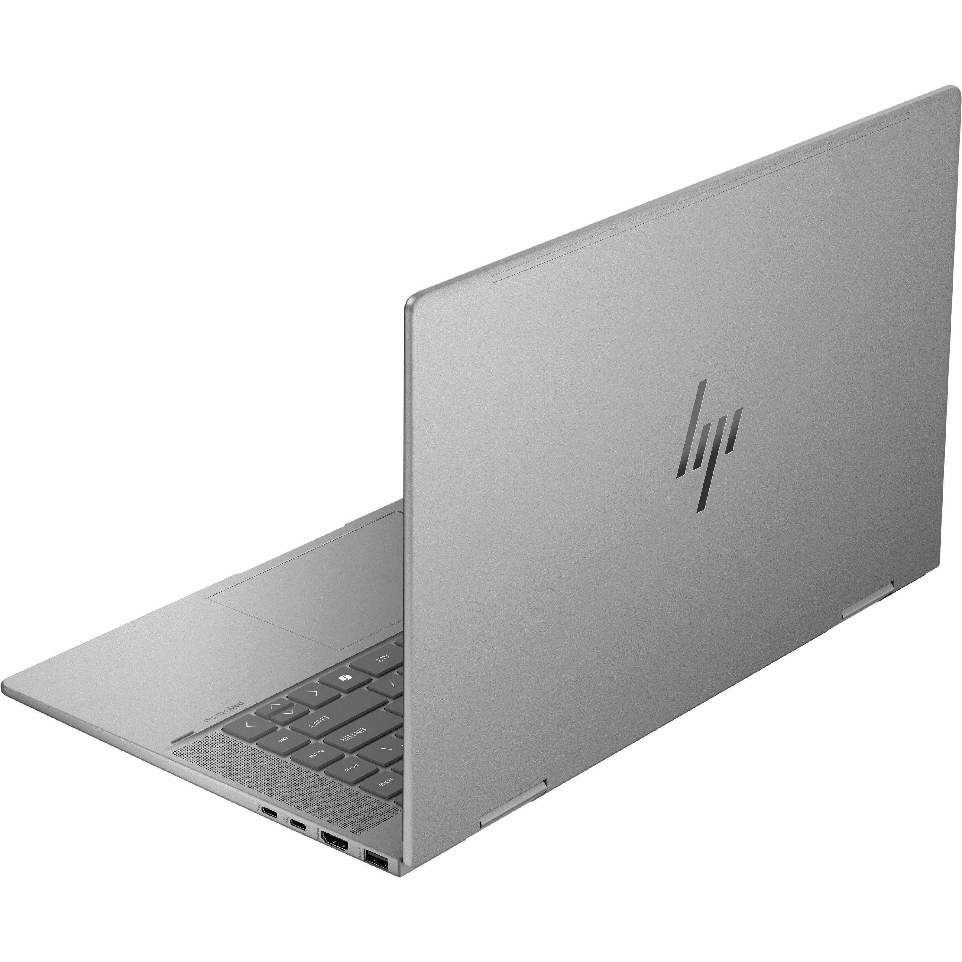 HP 2024 ENVY x360 15.6" Convertible 2-in-1 Notebook, Intel Core Ultra 5, 8GB RAM, 512GB SSD, FHD Touchscreen, AI-Powered, 400-Nit IPS Display, 18.5Hr Battery, Windows 11 - 9R1M5UA#ABA (1 Year Warranty)