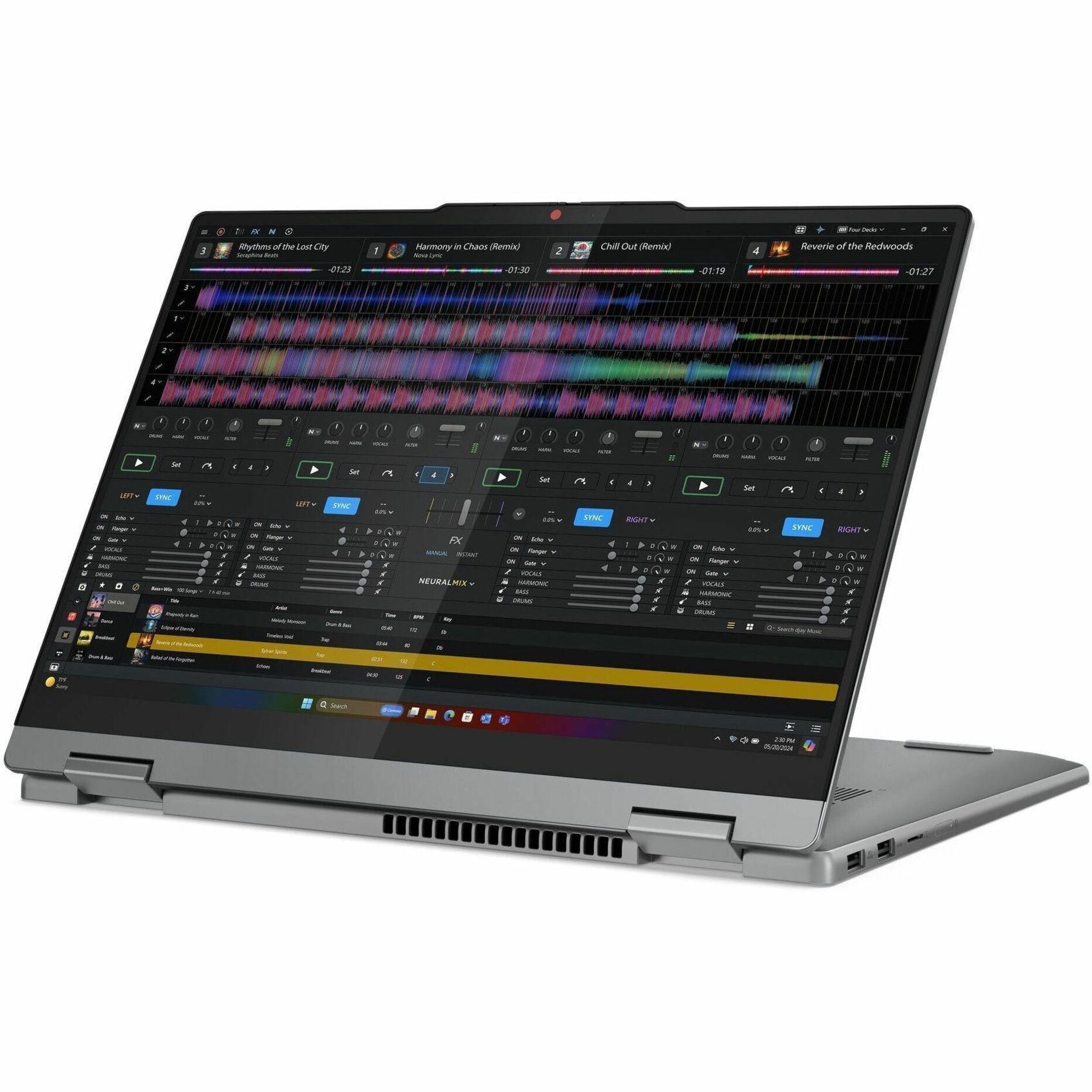 Lenovo 2024 IdeaPad 5 14Q8X9 Convertible 2-in-1 Notebook, AI-Powered Snapdragon X Plus, 14" OLED WUXGA Touch Display, 16GB LPDDR5X, 1TB SSD, Windows 11, Luna Gray - 83GH0000US (1 Year Warranty)