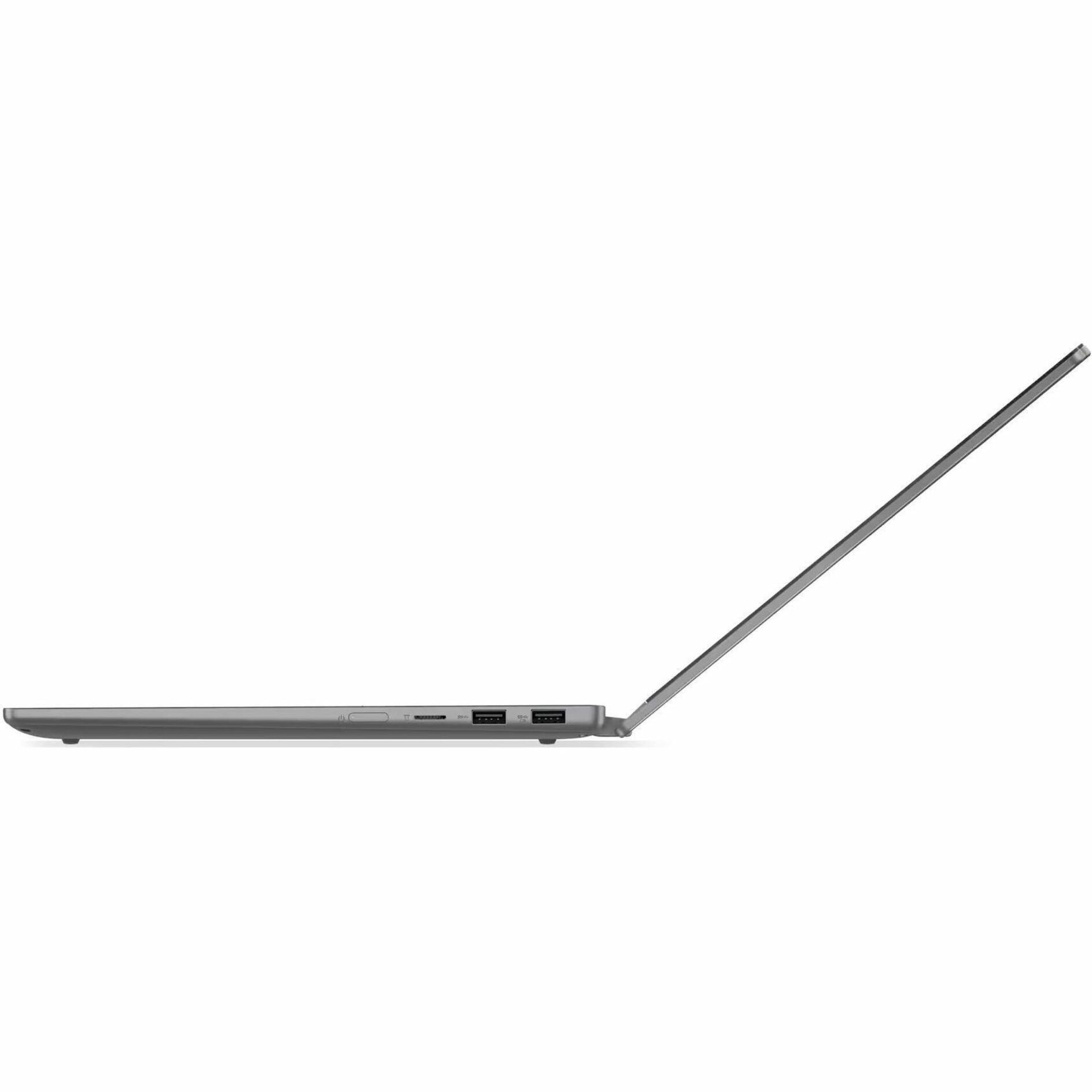Lenovo 2024 IdeaPad 5 14Q8X9 Convertible 2-in-1 Notebook, AI-Powered Snapdragon X Plus, 14" OLED WUXGA Touch Display, 16GB LPDDR5X, 1TB SSD, Windows 11, Luna Gray - 83GH0000US (1 Year Warranty)