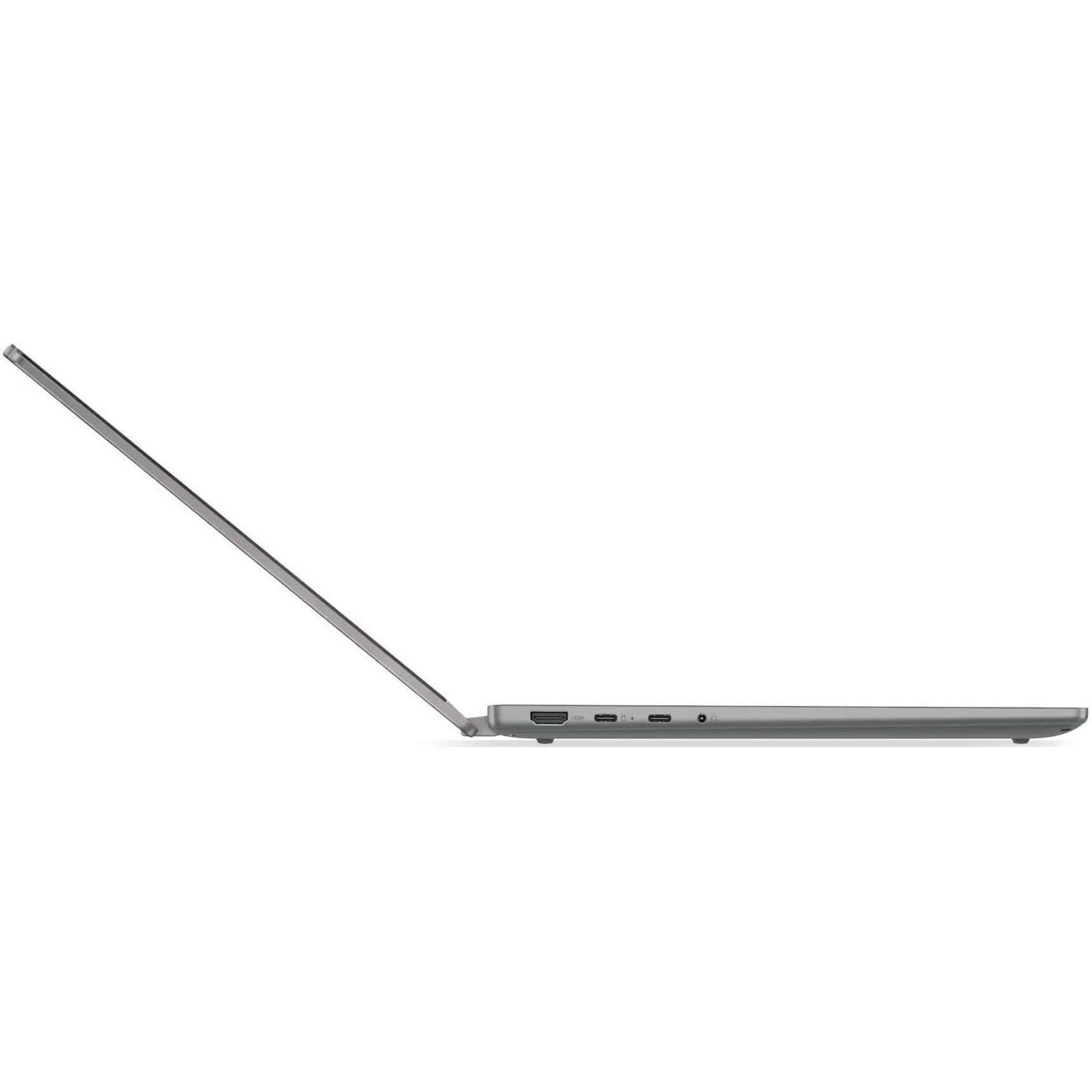 Lenovo 2024 IdeaPad 5 14Q8X9 Convertible 2-in-1 Notebook, AI-Powered Snapdragon X Plus, 14" OLED WUXGA Touch Display, 16GB LPDDR5X, 1TB SSD, Windows 11, Luna Gray - 83GH0000US (1 Year Warranty)