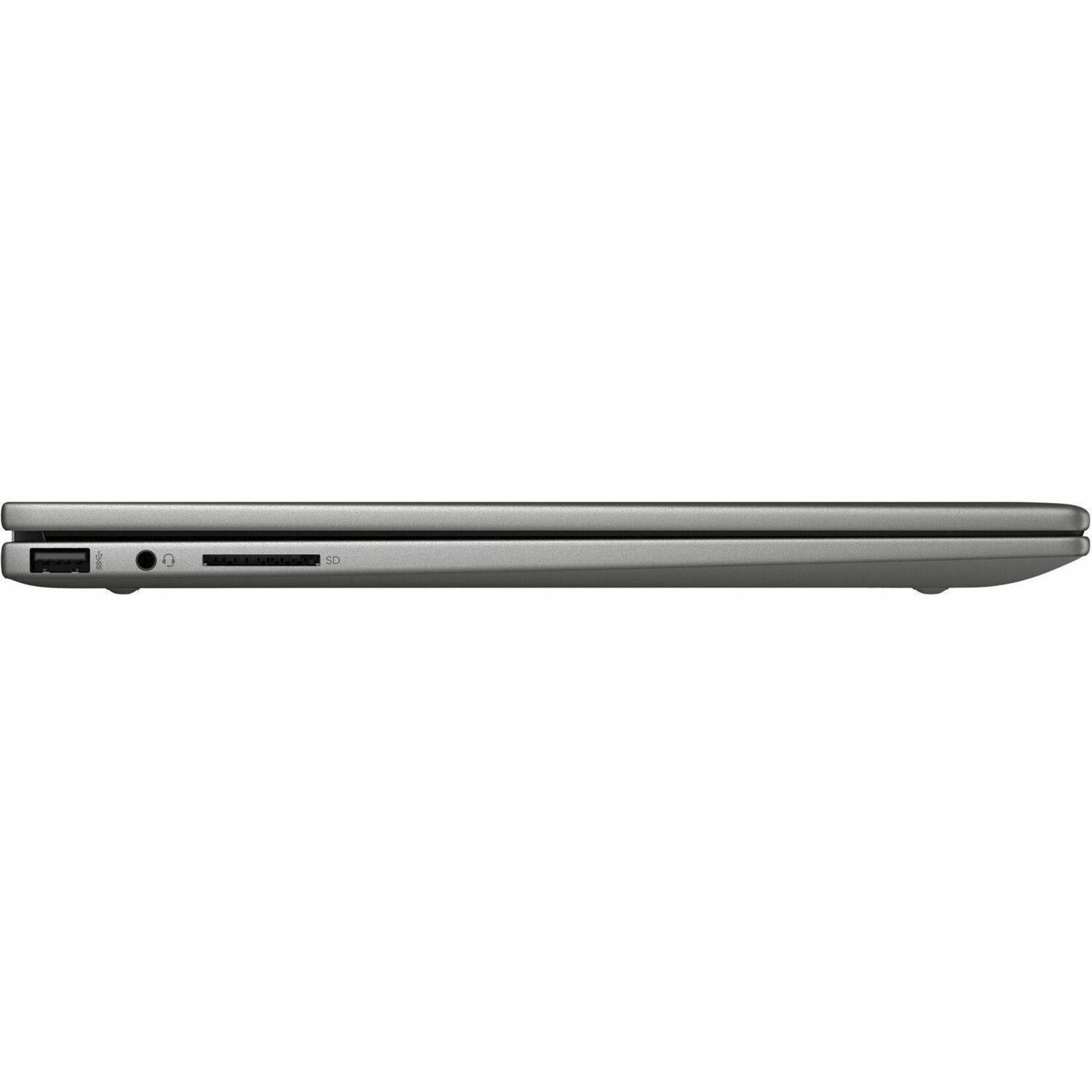 HP ENVY x360 2024 Convertible 2-in-1 Notebook, 15.6" FHD IPS Touchscreen, Intel Core Ultra 7, 16GB RAM, 1TB SSD, Windows 11, 18.5Hr Battery, Privacy Features, Gray - 9U6Z8UAR#ABA (Refurbished)