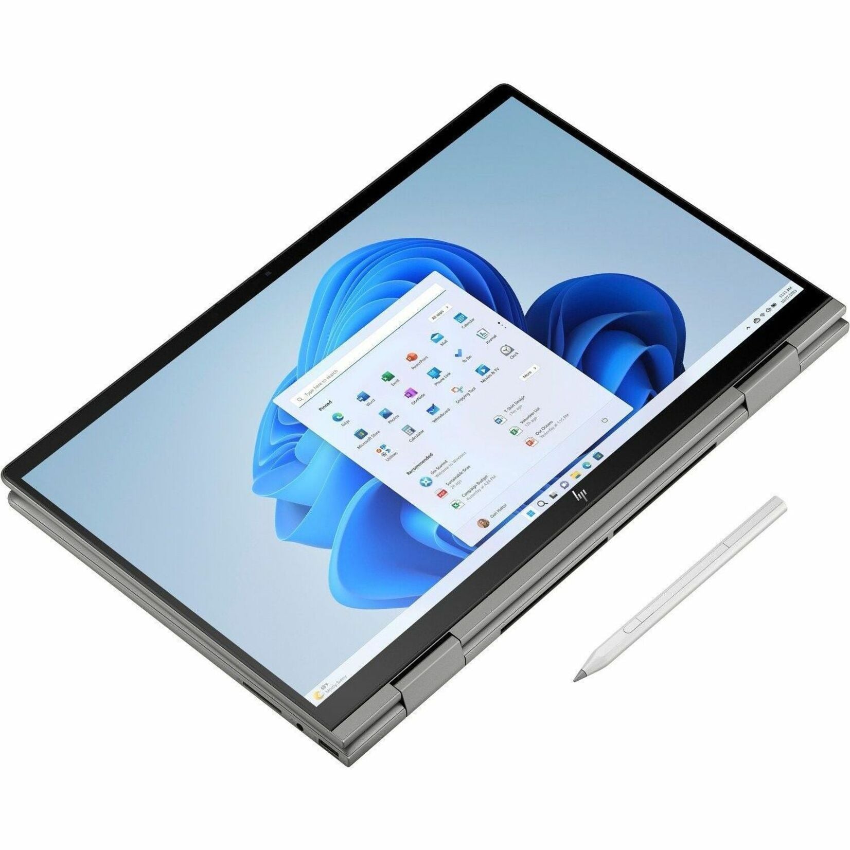 HP ENVY x360 2024 Convertible 2-in-1 Notebook, 15.6" FHD IPS Touchscreen, Intel Core Ultra 7, 16GB RAM, 1TB SSD, Windows 11, 18.5Hr Battery, Privacy Features, Gray - 9U6Z8UAR#ABA (Refurbished)