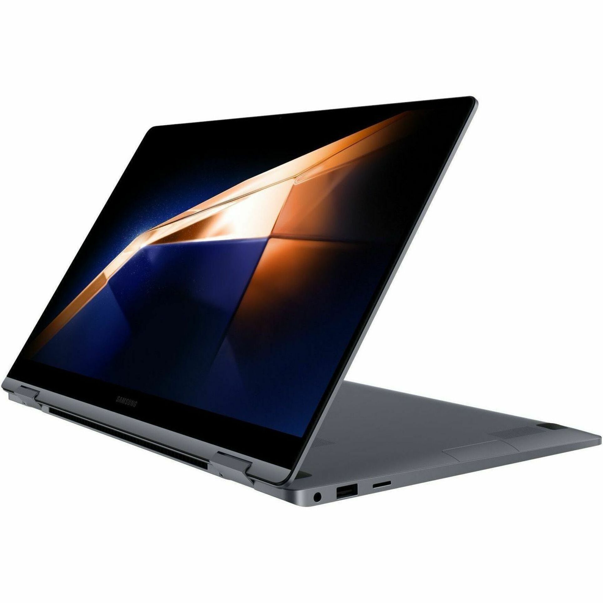 Samsung 2024 Galaxy Book4 360 Convertible Notebook, 15.6" AMOLED, Intel Core i5-120U, 16GB RAM, 256GB SSD, Thunderbolt 4, Moonstone Gray - NP754QGK-KG3US (1 Year Warranty)