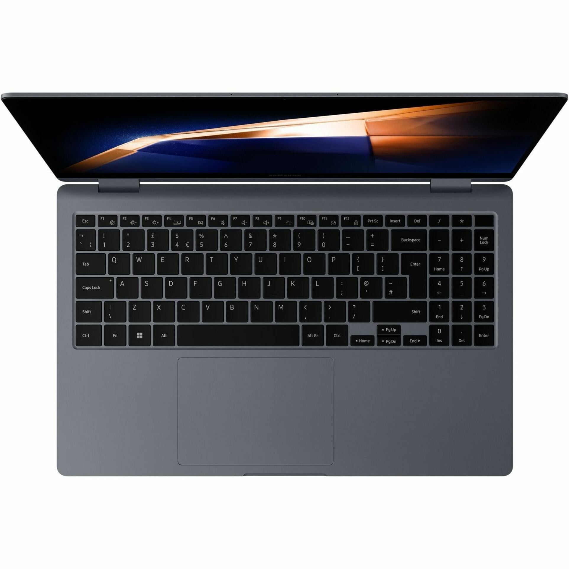 Samsung 2024 Galaxy Book4 360 Convertible Notebook, 15.6" AMOLED, Intel Core i5-120U, 16GB RAM, 256GB SSD, Thunderbolt 4, Moonstone Gray - NP754QGK-KG3US (1 Year Warranty)