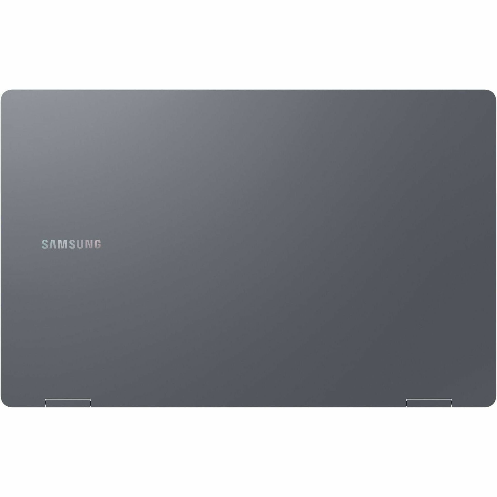 Samsung 2024 Galaxy Book4 360 Convertible Notebook, 15.6" AMOLED, Intel Core i5-120U, 16GB RAM, 256GB SSD, Thunderbolt 4, Moonstone Gray - NP754QGK-KG3US (1 Year Warranty)
