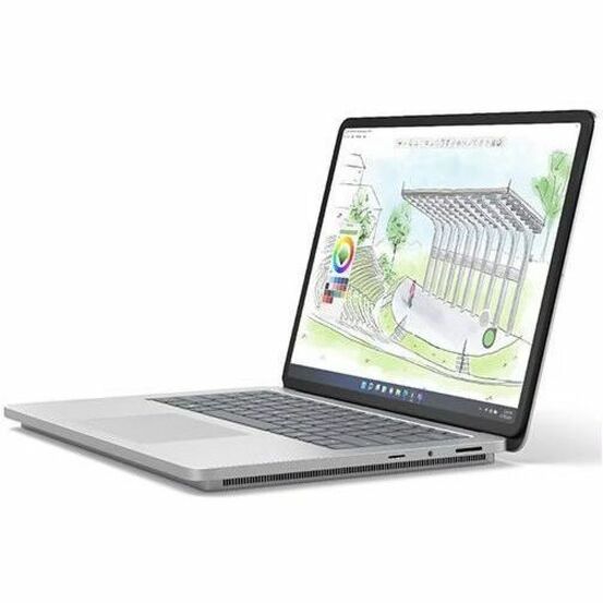 Microsoft - Surface Laptop Studio 2 - 14.4" Touch-Screen - Intel Core i7 with 64GB Memory -GeForce RTX 4060-1TB SSD (Latest Model) - Platinum (Z2D-00001)
