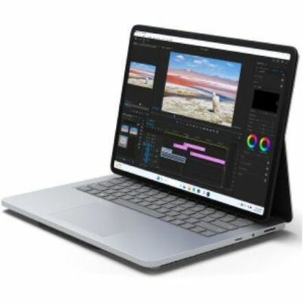 Microsoft - Surface Laptop Studio 2 - 14.4" Touch-Screen - Intel Core i7 with 64GB Memory -GeForce RTX 4060-1TB SSD (Latest Model) - Platinum (Z2D-00001)