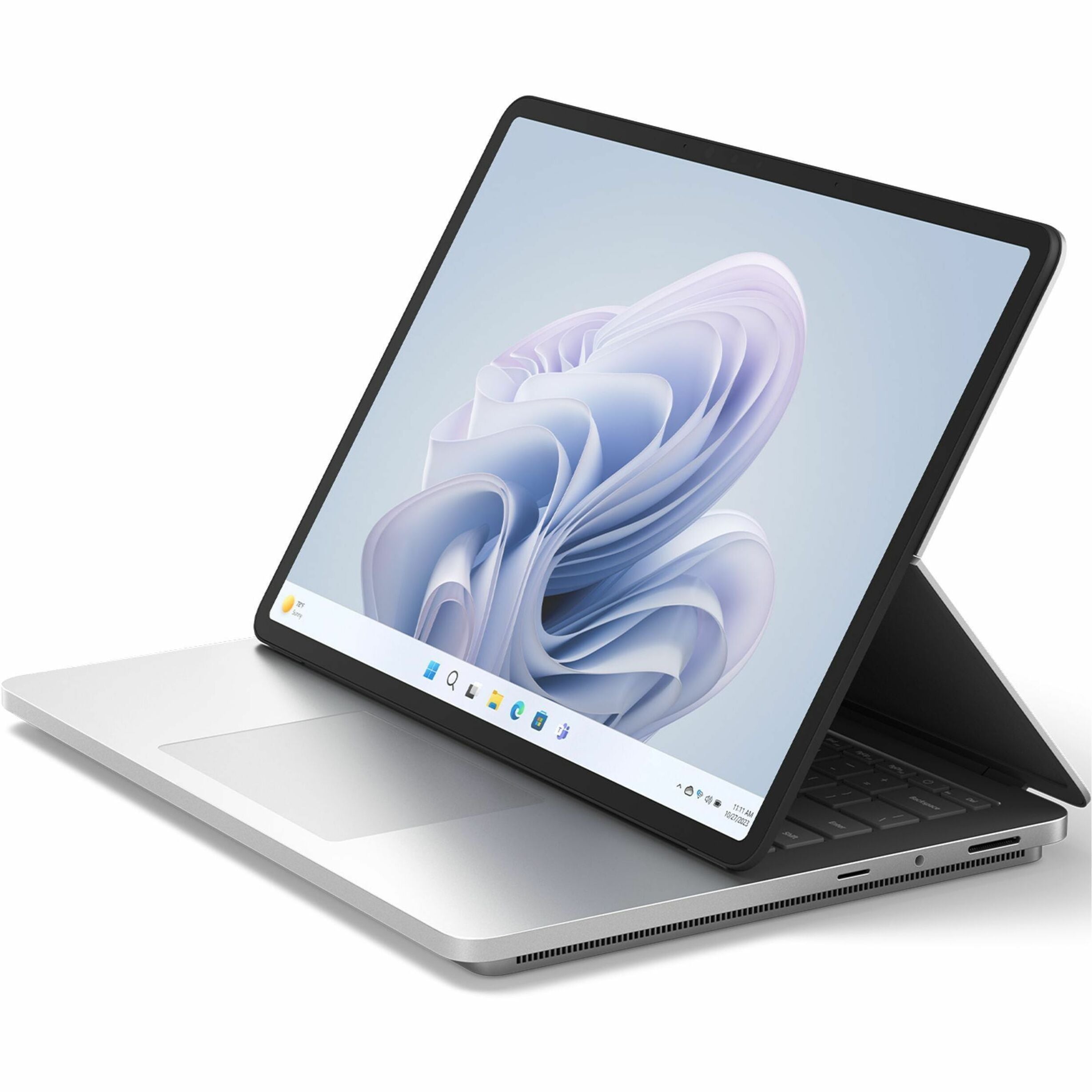Microsoft - Surface Laptop Studio 2 - 14.4" Touch-Screen - Intel Core i7 with 64GB Memory -GeForce RTX 4060-1TB SSD (Latest Model) - Platinum (Z2D-00001)