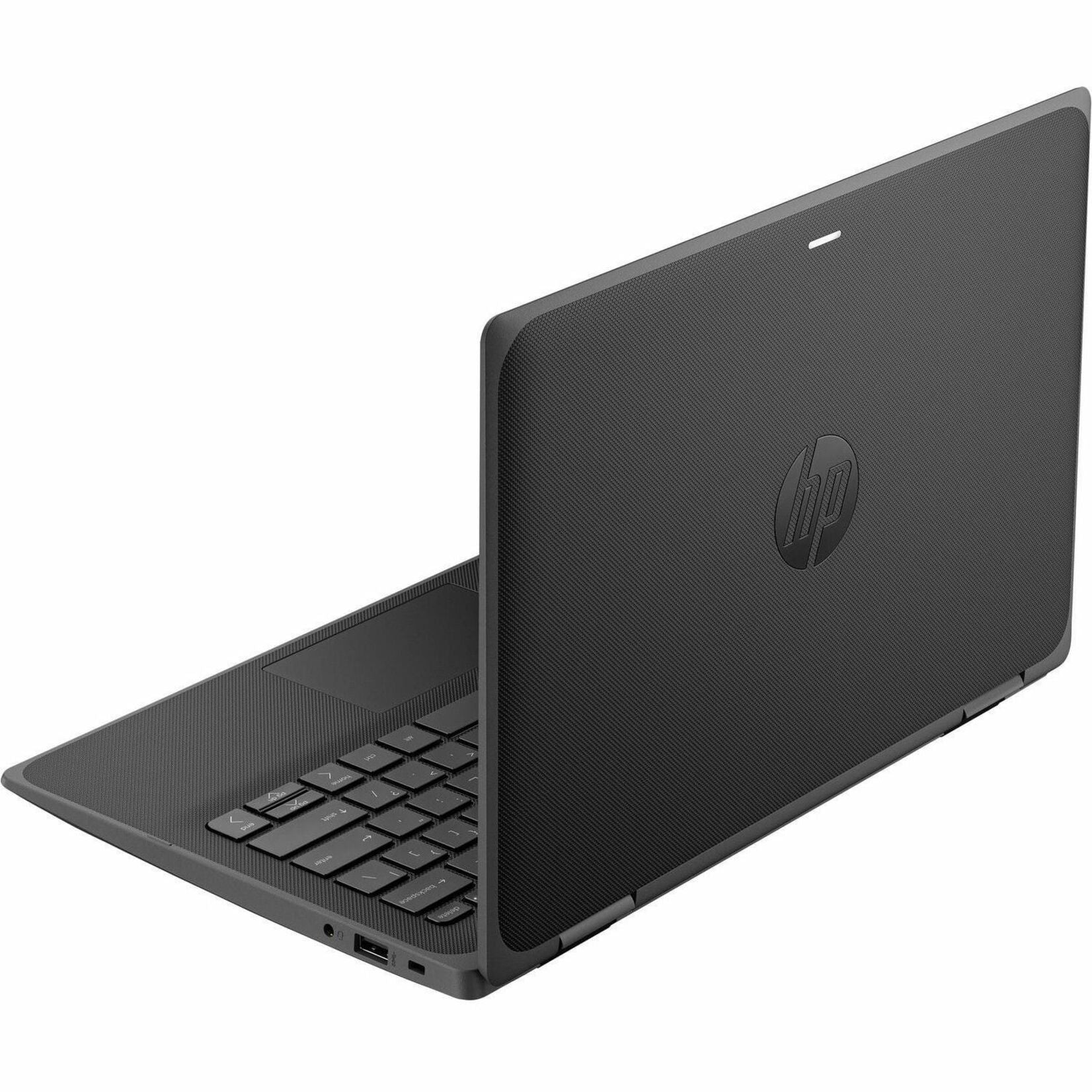HP Fortis Flip G1i Convertible 2-in-1 Notebook, 11.6" HD Touchscreen, Intel N250 Quad-Core, 4GB LPDDR5, 128GB Flash, Wi-Fi 6E, Windows 11 Pro, Jet Black - B86CBUT#ABA (1 Year Warranty)