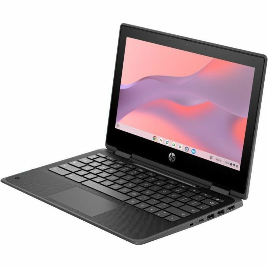 HP Fortis Flip G1i Convertible 2-in-1 Notebook, 11.6" HD Touchscreen, Intel N150 Quad-Core, 4GB LPDDR5, 128GB Flash, Wi-Fi 6E, Windows 11 Pro, Jet Black - B86C9UT#ABA (1 Year Warranty)