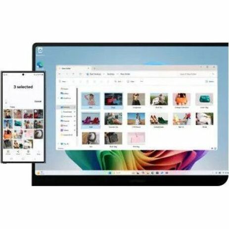 Samsung Galaxy Book5 Pro 360 2024 Convertible 2-in-1 Notebook, 16" 3K AMOLED 120Hz Touch, Intel Core Ultra 7, 16GB RAM, 512GB SSD, Intel Arc Graphics, Gray - NP964QHA-KG1US (1 Year Warranty)