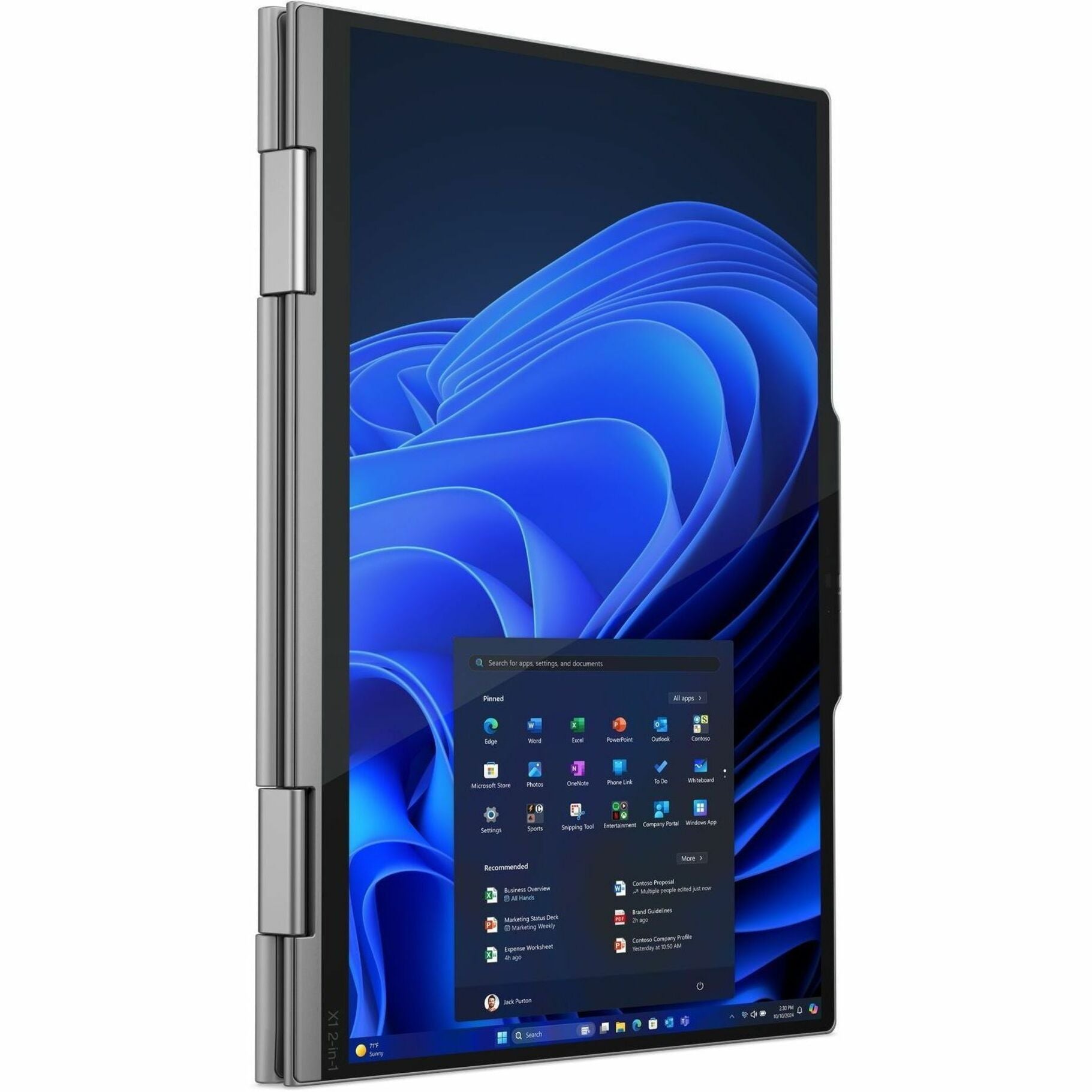 Lenovo ThinkPad X1 2025 Convertible 2-in-1 Notebook, Core Ultra 7 268V vPro, 32GB LPDDR5X, 512GB SSD, 14" IPS Touch, Intel Arc Graphics, Windows 11 Pro - 21NU0036US (1 Year Warranty)