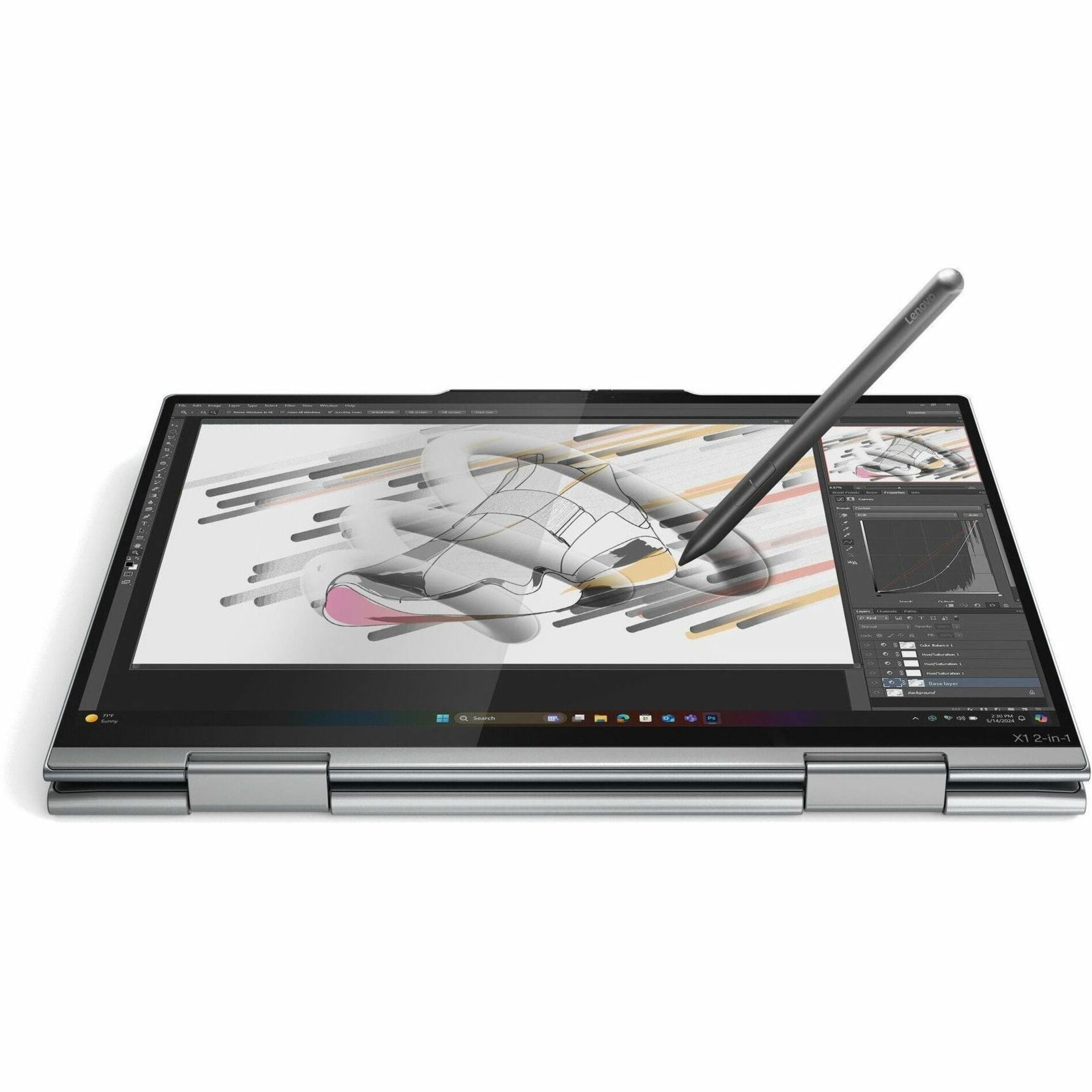 Lenovo ThinkPad X1 Gen 10 2025 Convertible 2-in-1 Notebook, Core Ultra 7 258V, 32GB LPDDR5X, 512GB SSD, 14" IPS Touch, Intel Arc Graphics, Windows 11 Pro, Gray - 21NU0035US (1 Year Warranty)