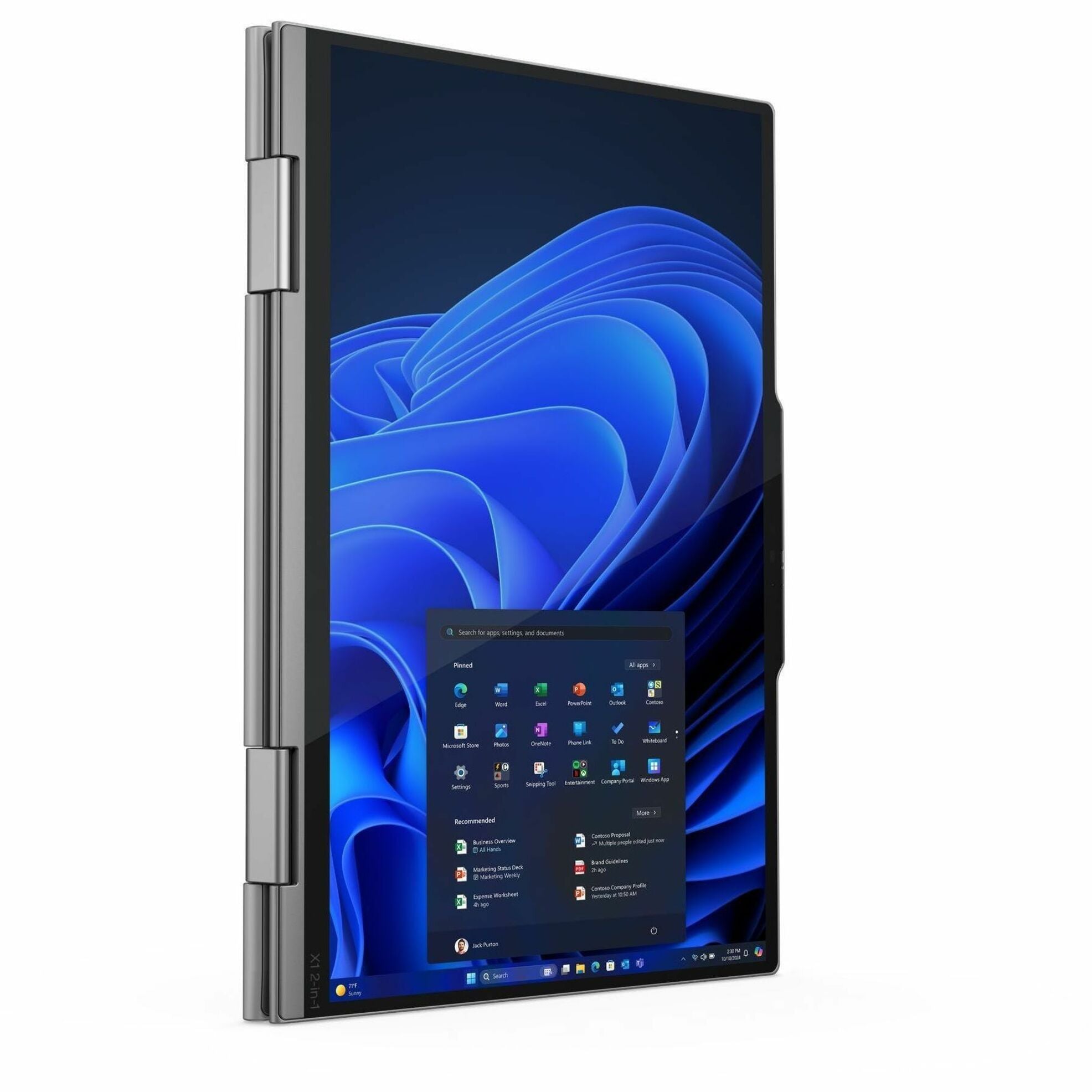 Lenovo ThinkPad X1 Gen 10 2025 Convertible 2-in-1 Notebook, Core Ultra 7 258V, 32GB LPDDR5X, 512GB SSD, 14" IPS Touch, Intel Arc Graphics, Windows 11 Pro, Gray - 21NU0035US (1 Year Warranty)