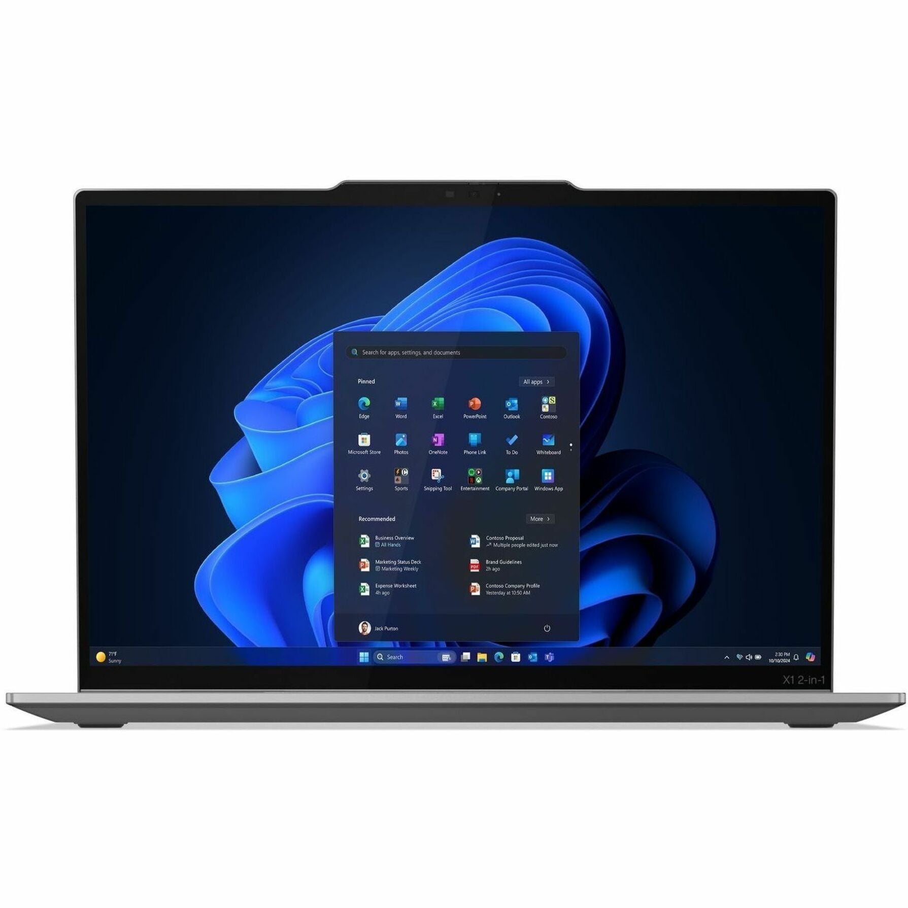 Lenovo ThinkPad X1 Gen 10 2025 Convertible 2-in-1 Notebook, Core Ultra 7 258V, 32GB LPDDR5X, 512GB SSD, 14" IPS Touch, Intel Arc Graphics, Windows 11 Pro, Gray - 21NU0035US (1 Year Warranty)