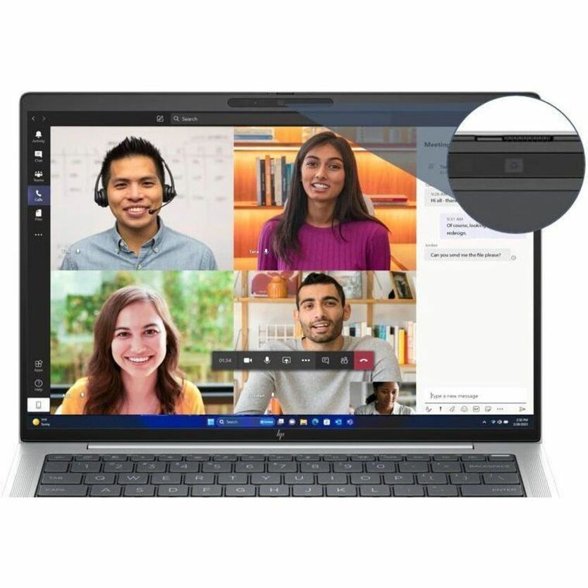 HP 2024 Elite x360 1040 G11 2-in-1 Notebook, 14" WUXGA Touchscreen, Intel Core Ultra 5, 16GB LPDDR5X, 256GB SSD, Windows 11 Pro, AI-Powered, Convertible - B85N5U8#ABA (1 Year Warranty)