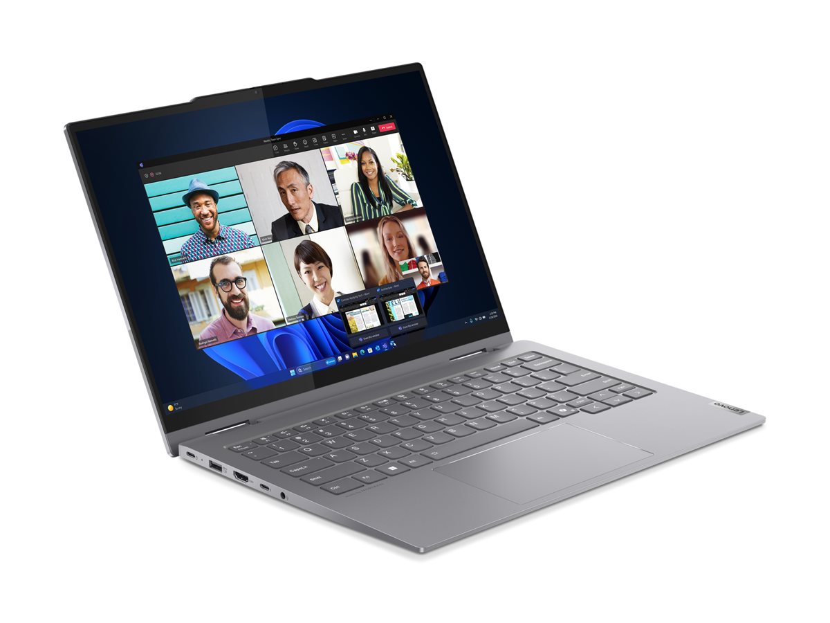 Lenovo ThinkBook 14 G4 IML Convertible 2-in-1 Notebook, Intel Core Ultra 5, 16GB DDR5, 512GB SSD, 14" WUXGA Touch IPS, Windows 11 Pro, Luna Gray - 21MX0006US (1 Year Warranty)