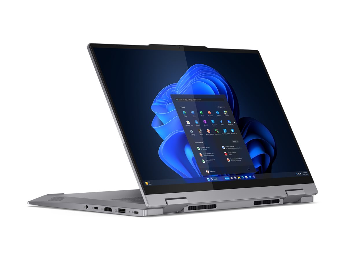 Lenovo ThinkBook 14 G4 IML Convertible 2-in-1 Notebook, Intel Core Ultra 5, 16GB DDR5, 512GB SSD, 14" WUXGA Touch IPS, Windows 11 Pro, Luna Gray - 21MX0006US (1 Year Warranty)