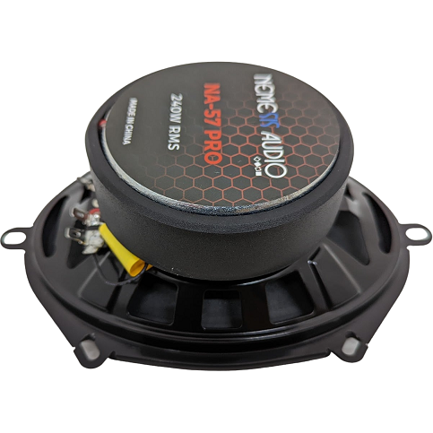 Nemesis Audio NA-57PRO 5x7" 240W Midrange Speaker with Built-in Bullet Tweeter 4-Ohm (Pair)