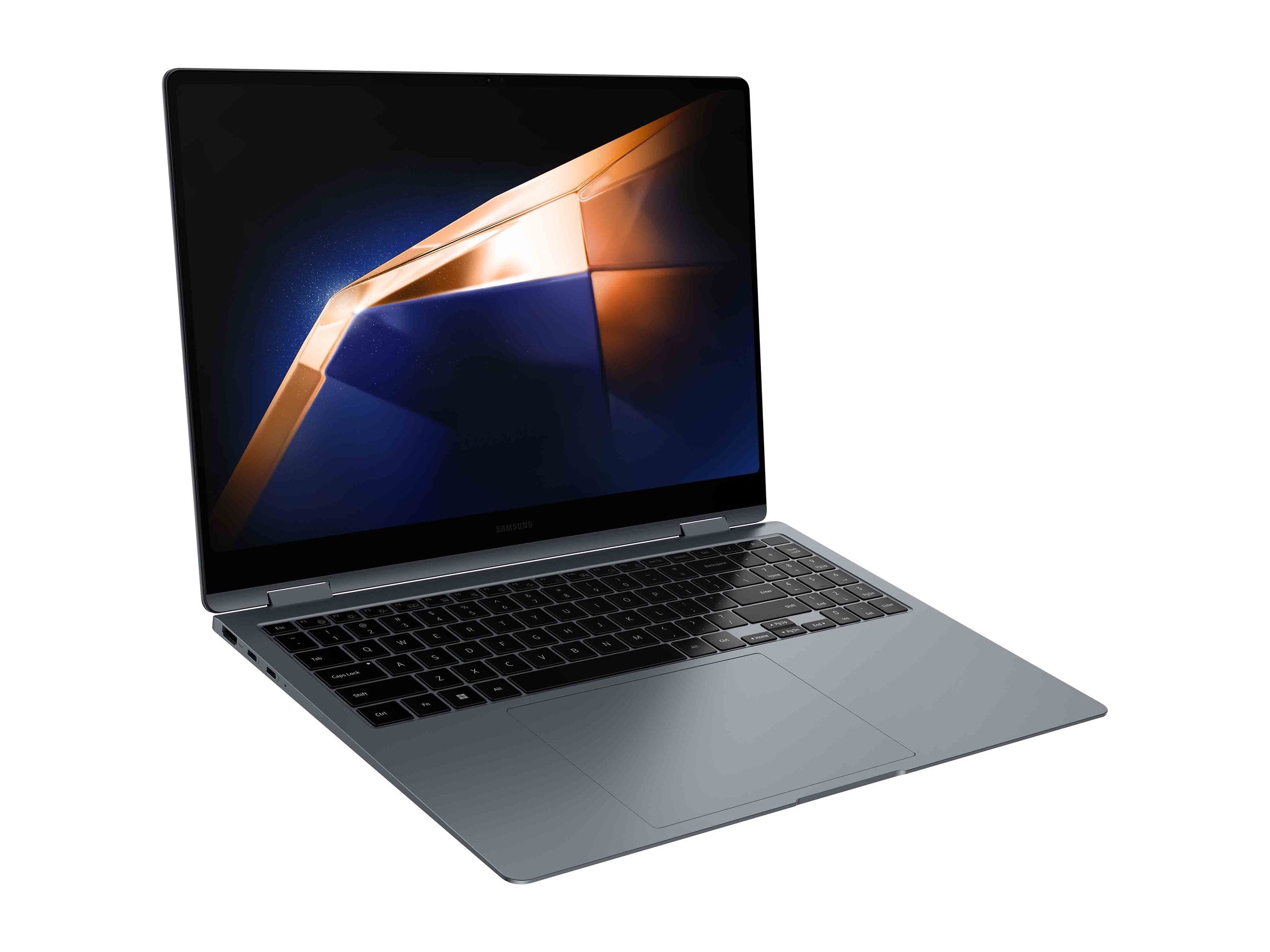Samsung 2024 Galaxy Book4 Pro 360 Convertible Notebook, 16" 3K Dynamic AMOLED 2X, Intel Core Ultra 7 155H, 16GB RAM, 512GB SSD, Windows 11 Pro, S Pen, Moonstone Gray - NP964QGK-KG2US (1 Year Warranty)