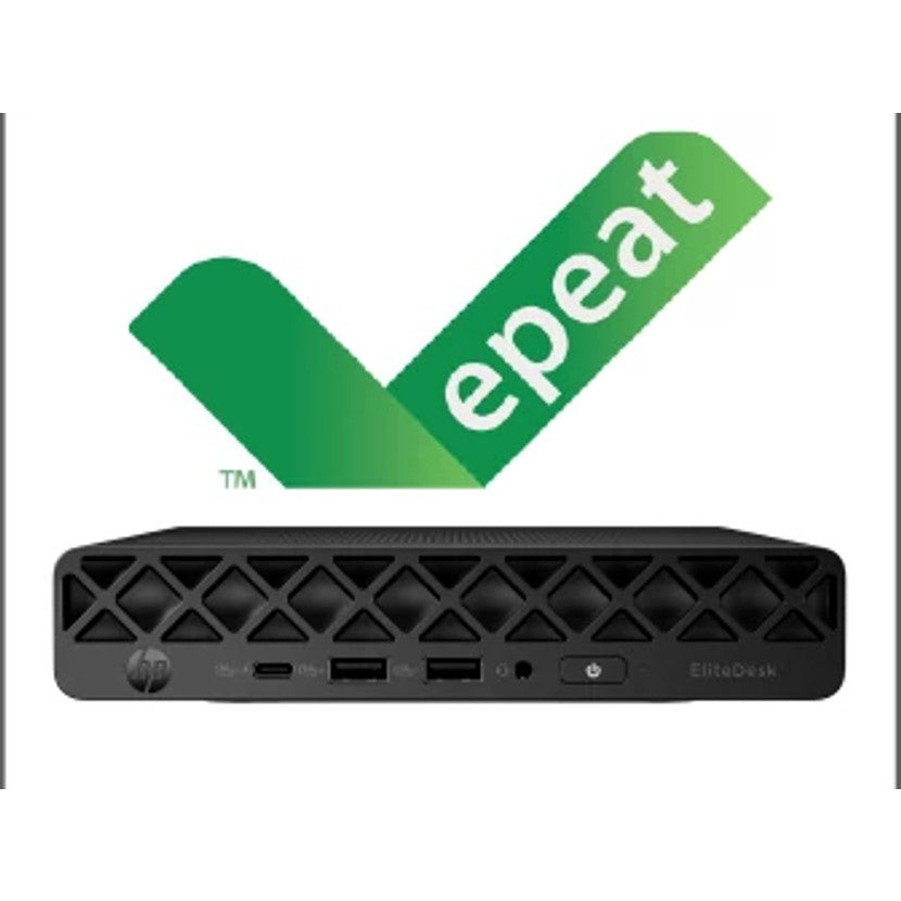 HP EliteDesk 8 Mini G1i AI Wolf Pro Security Edition Intel Core Ultra 7 265T 16 GB DDR5-SDRAM 512 GB SSD Windows 11 Pro Mini PC Black