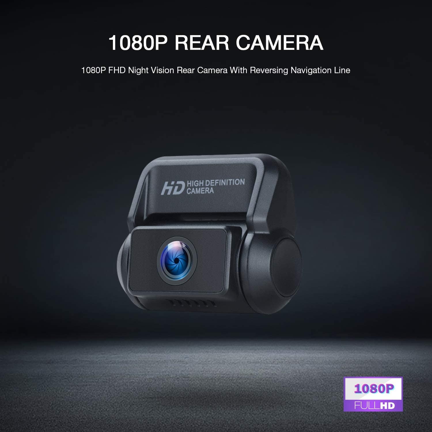 Campark DC20 Dash Cam Front and Rear Dual 1080P Car Camera with 340° Wide Angle Recording