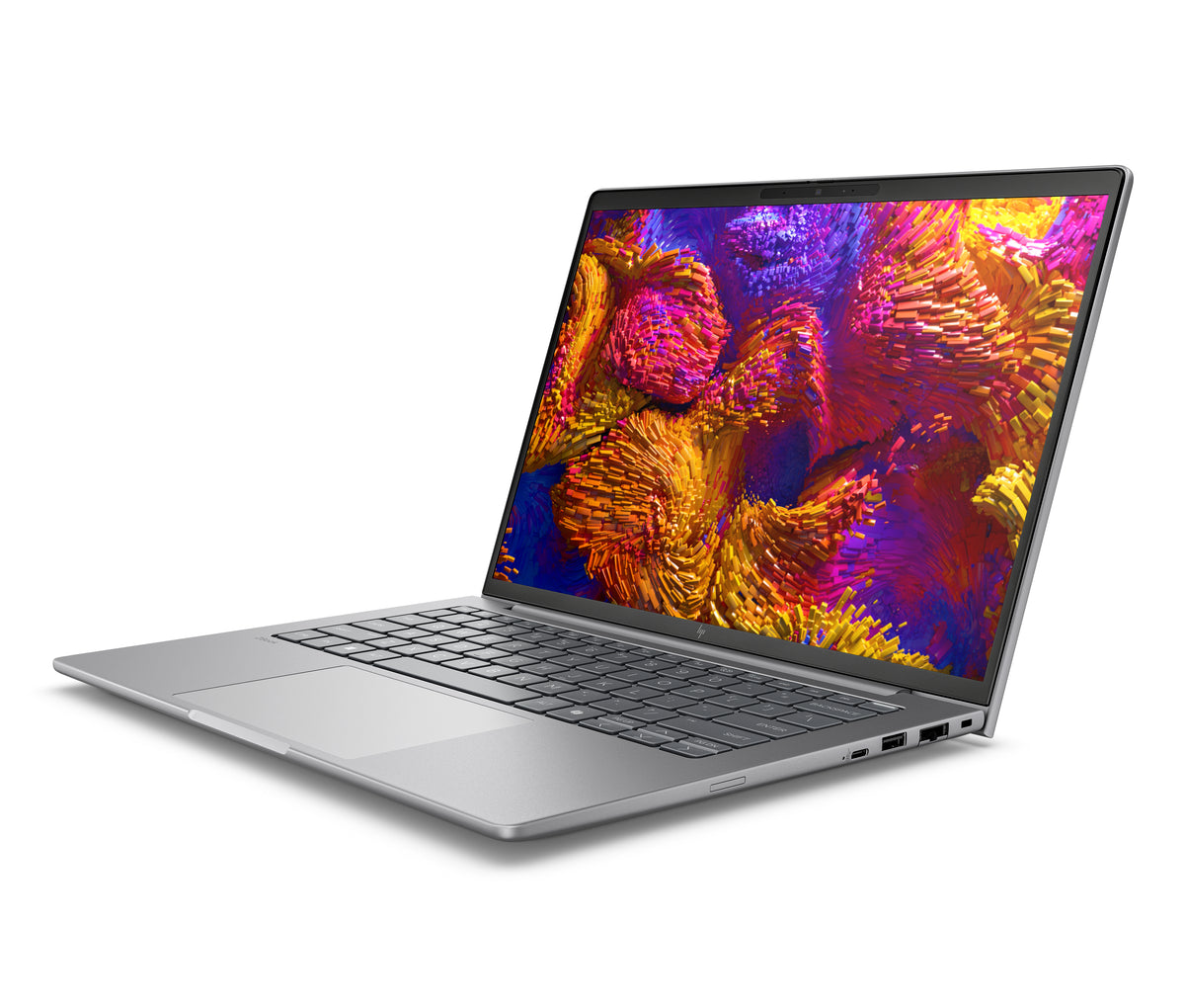 HP ZBook 8 G1ah Wolf Pro Security Edition AMD Ryzen™ 5 PRO PRO 230 Mobile workstation 14" Touchscreen WUXGA 16 GB DDR5-SDRAM 512 GB SSD Wi-Fi 7 (802.11be) Windows 11 Pro AI PC Silver