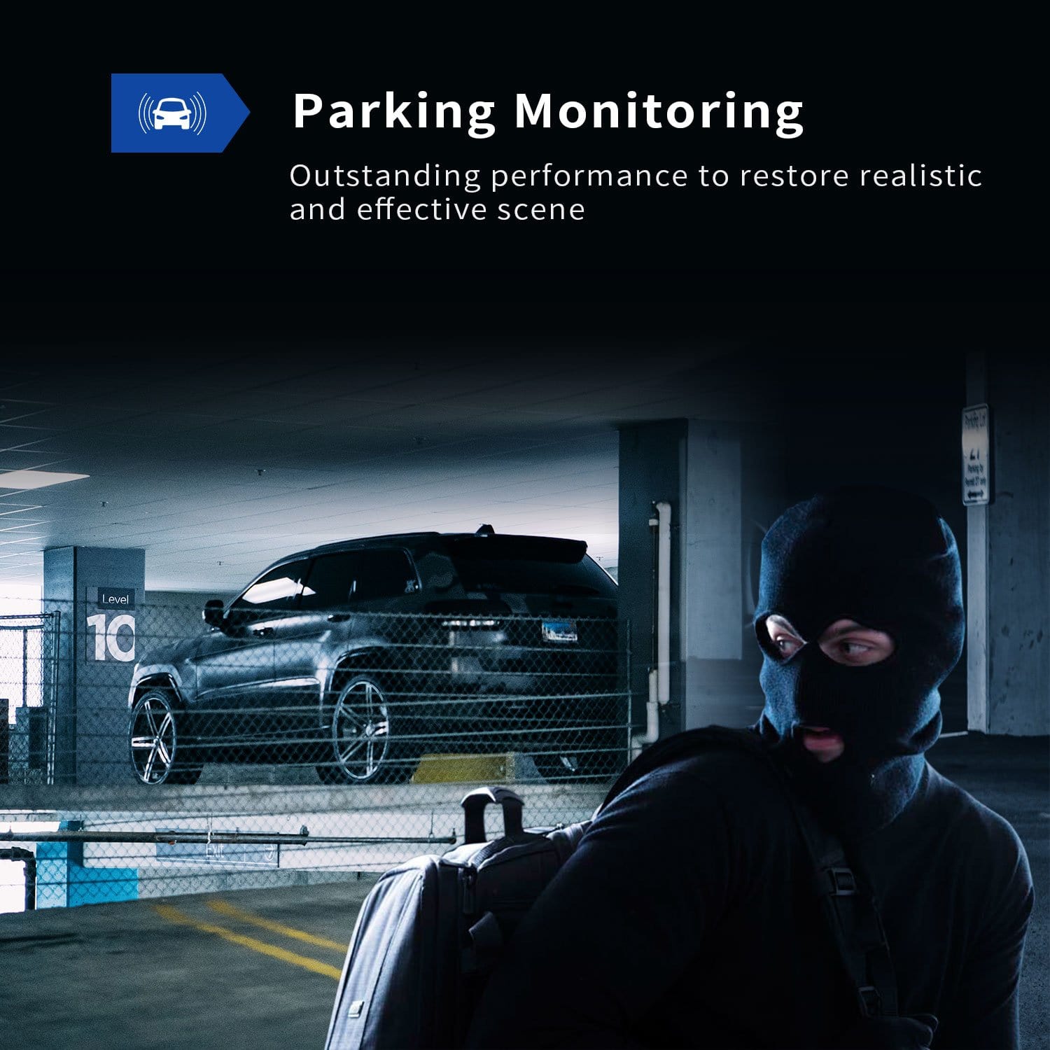 Campark DC10 Dash Cam 4K UHD DVR Driving Recorder Camera