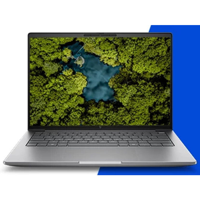 HP ZBook 8 G1ah Wolf Pro Security Edition AMD Ryzen™ 5 PRO PRO 230 Mobile workstation 14" Touchscreen WUXGA 16 GB DDR5-SDRAM 512 GB SSD Wi-Fi 7 (802.11be) Windows 11 Pro AI PC Silver