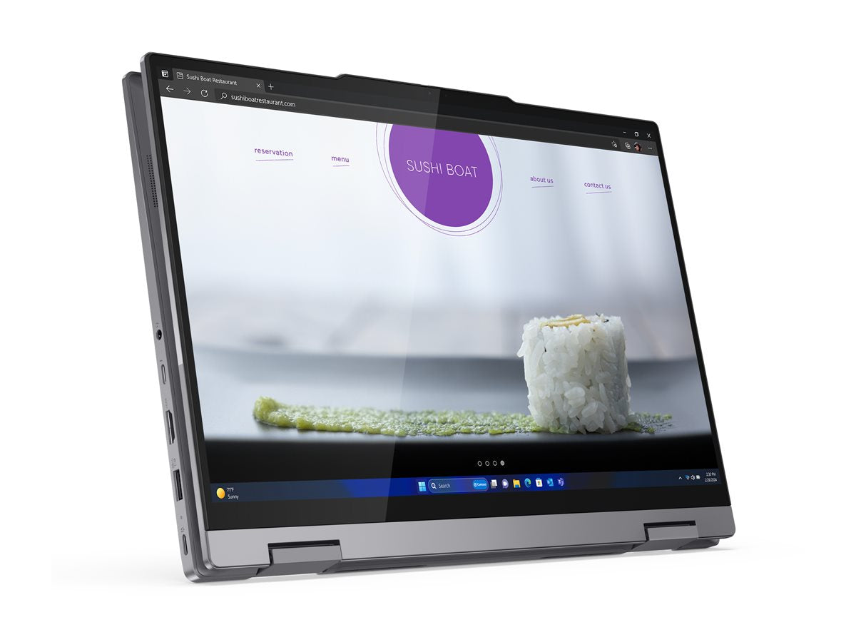 Lenovo ThinkBook 14 G4 IML Convertible 2-in-1 Notebook, Intel Core Ultra 5, 16GB DDR5, 512GB SSD, 14" WUXGA Touch IPS, Windows 11 Pro, Luna Gray - 21MX0006US (1 Year Warranty)