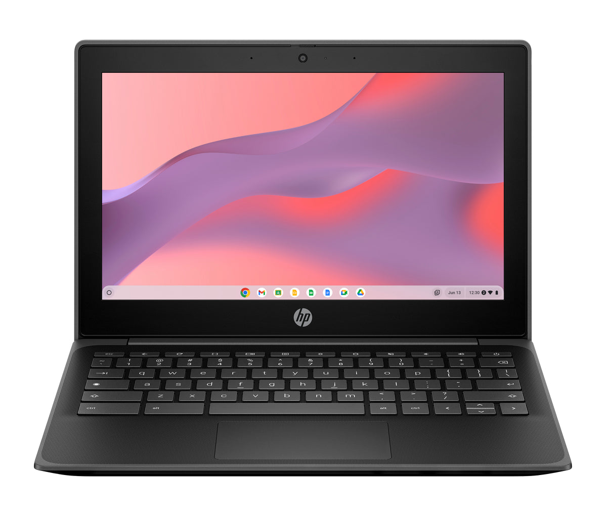 HP Fortis G10 Intel® N N100 Chromebook 11.6" HD 4 GB LPDDR5-SDRAM 32 GB eMMC Wi-Fi 6E (802.11ax) ChromeOS Black