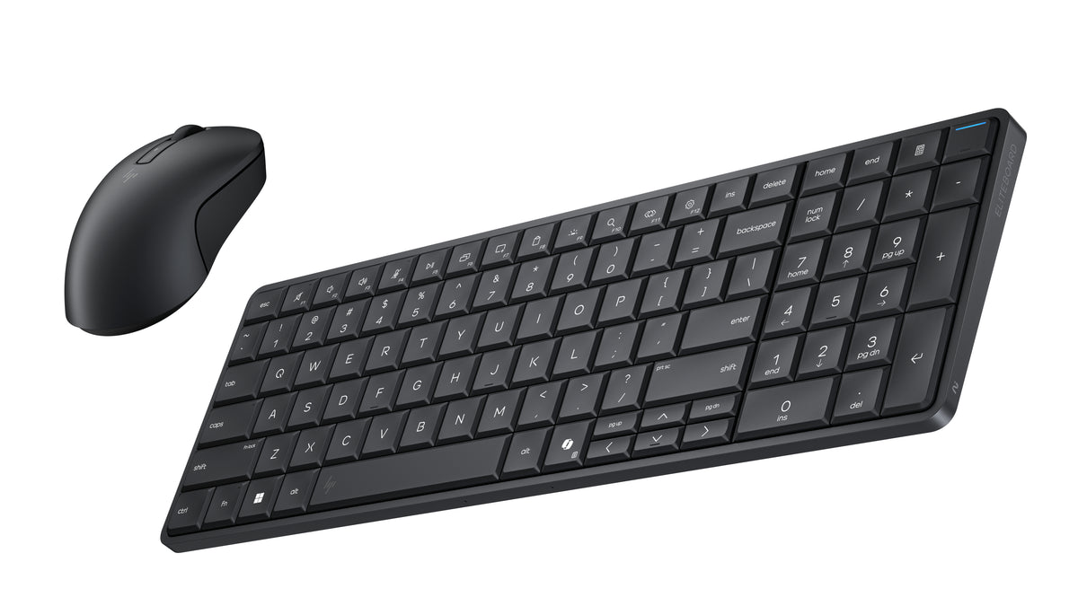 HP EliteBoard G1a Next Gen AI PC Wolf Pro Security Edition Copilot+ PC PRO 340 24 GB DDR5-SDRAM Windows 11 Pro Black