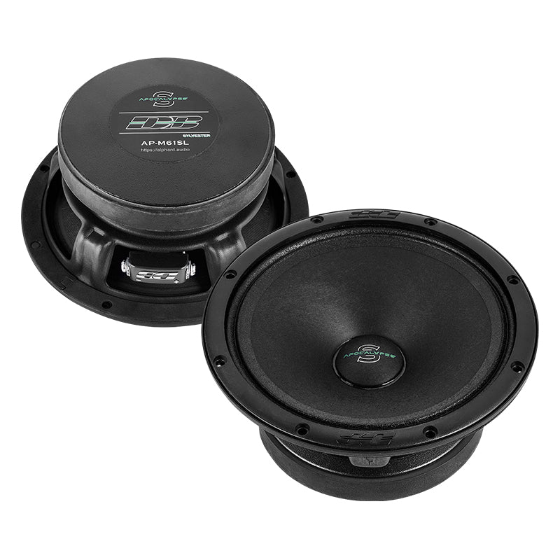 Deaf Bonce Apocalypse AP-M61SE 6.5" 130W RMS Sylvester Midrange Speakers (Pair)