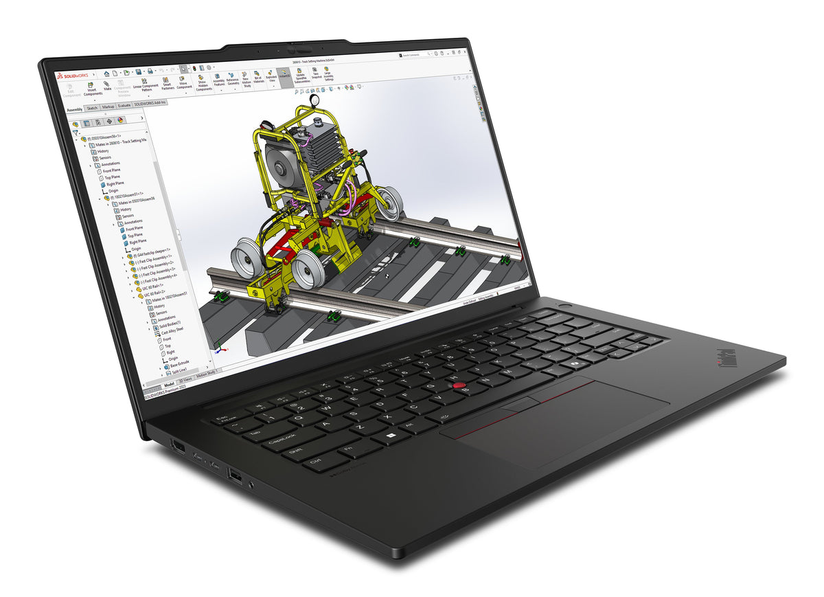 Lenovo ThinkPad P14s Gen 6 (Intel) Intel Core Ultra 7 265H Mobile workstation 14.5" WQXGA 32 GB DDR5-SDRAM 1 TB SSD NVIDIA RTX PRO 500 Blackwell Wi-Fi 7 (802.11be) Windows 11 Pro English Black