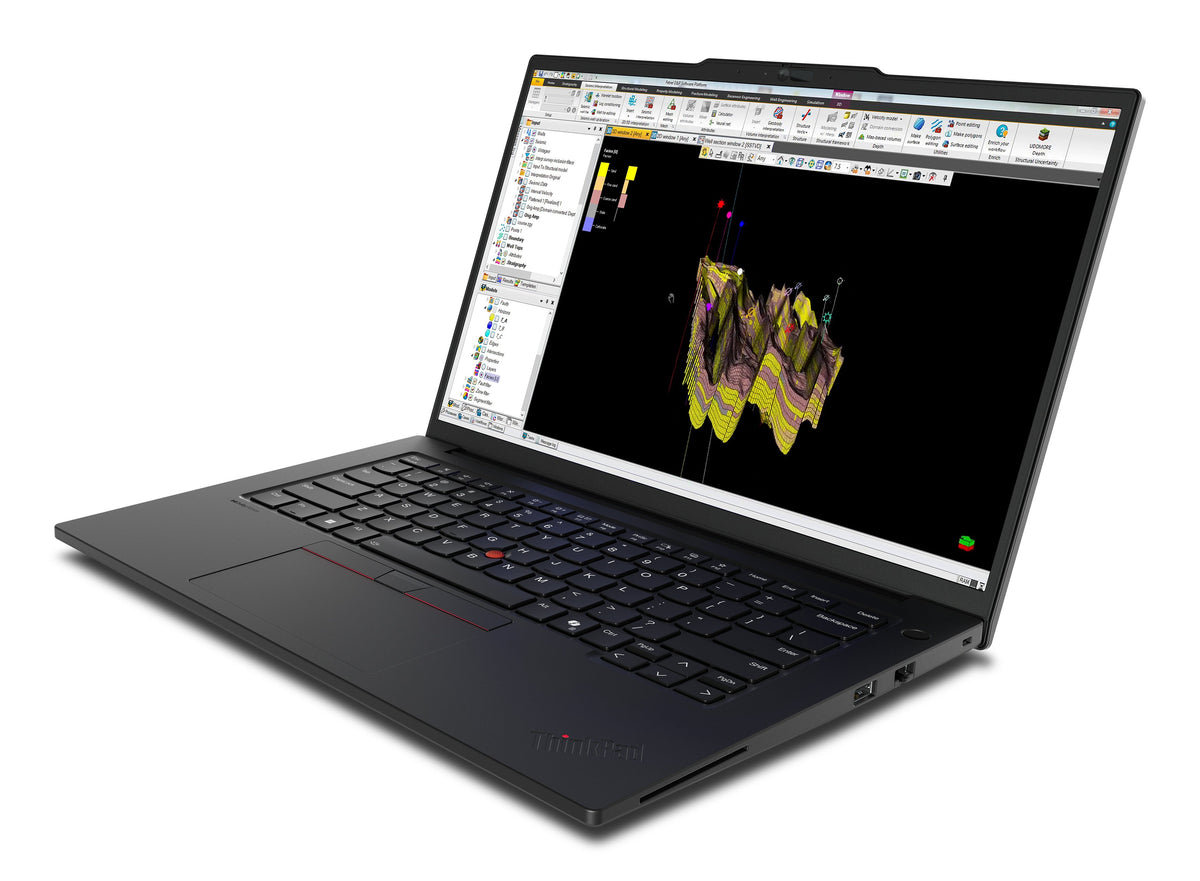 Lenovo ThinkPad P14s Gen 6 (Intel) Intel Core Ultra 7 255H Mobile workstation 14.5" WUXGA 32 GB DDR5-SDRAM 512 GB SSD Wi-Fi 7 (802.11be) Windows 11 Pro English Black