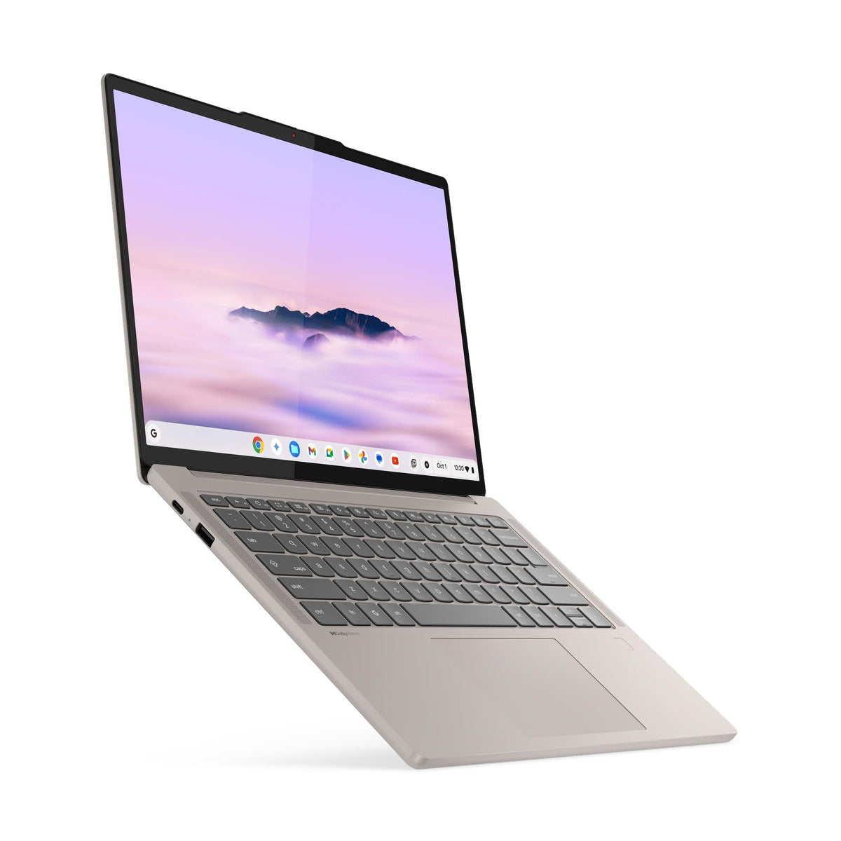 Lenovo Chrome 14M9610 910 Laptop 14" Touchscreen WUXGA 16 GB 256 GB UFS Wi-Fi 7 (802.11be) ChromeOS Gray