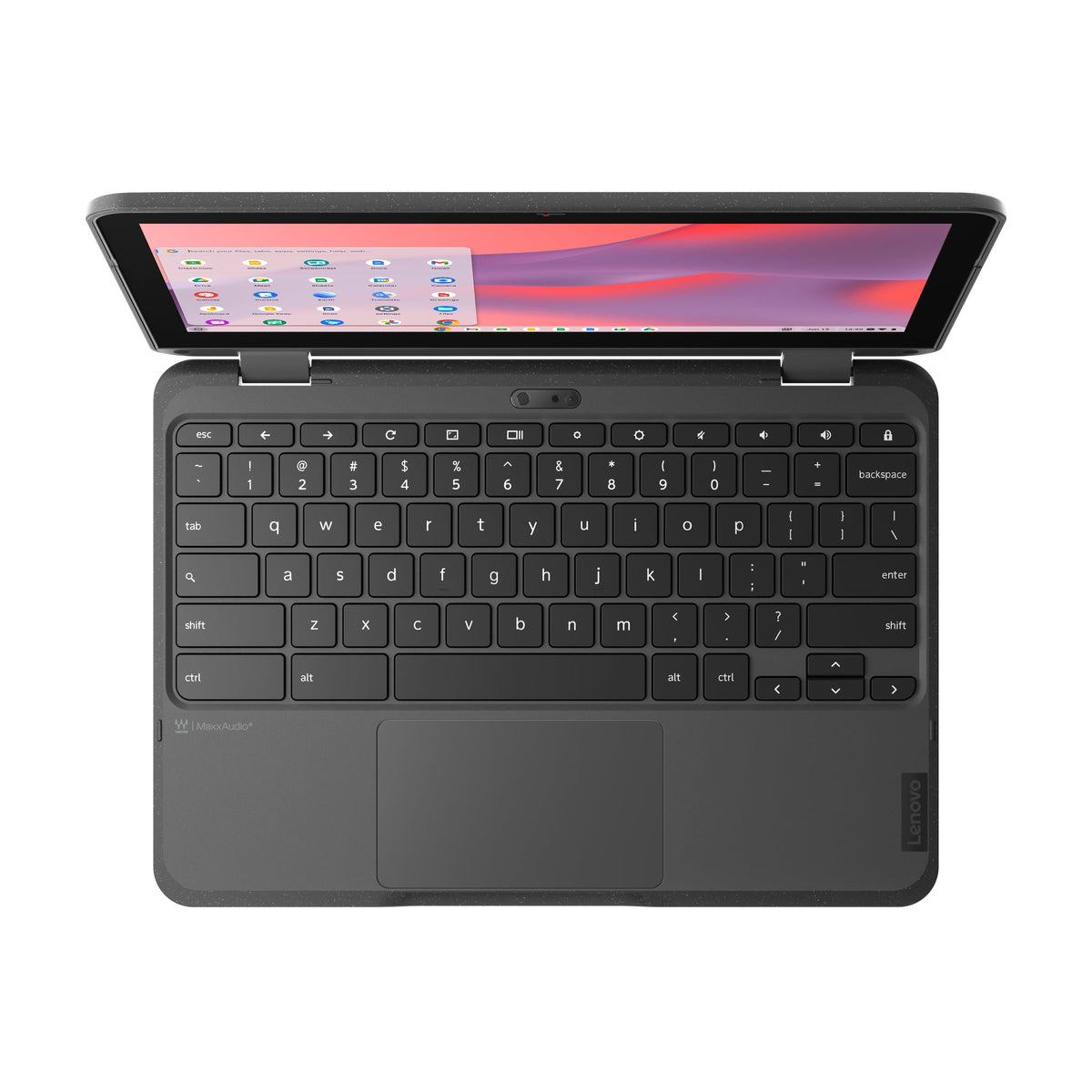 Lenovo 500e Chromebook Gen 4s N150 Laptop 11.6" Touchscreen HD 4 GB LPDDR5-SDRAM 64 GB eMMC Wi-Fi 6E (802.11ax) ChromeOS Gray