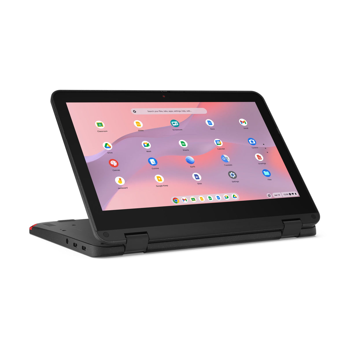 Lenovo 500e Chromebook Gen 4s N150 Laptop 11.6" Touchscreen HD 4 GB LPDDR5-SDRAM 64 GB eMMC Wi-Fi 6E (802.11ax) ChromeOS Gray