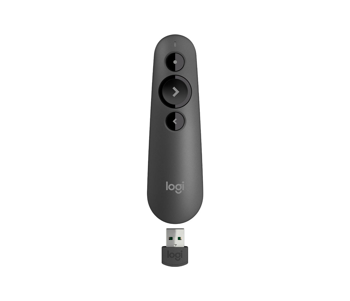 R500s Presenter Bluetooth and USB Presentation Clicker - Graphite