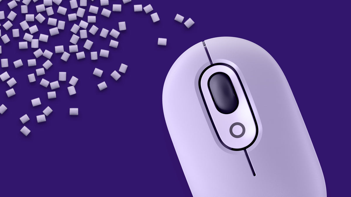 POP Mouse with emoji - Cosmos_Lavender
