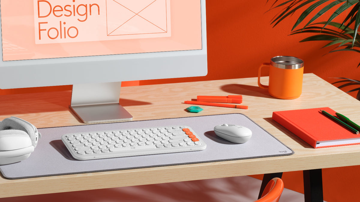 POP Mouse with emoji - Off-White