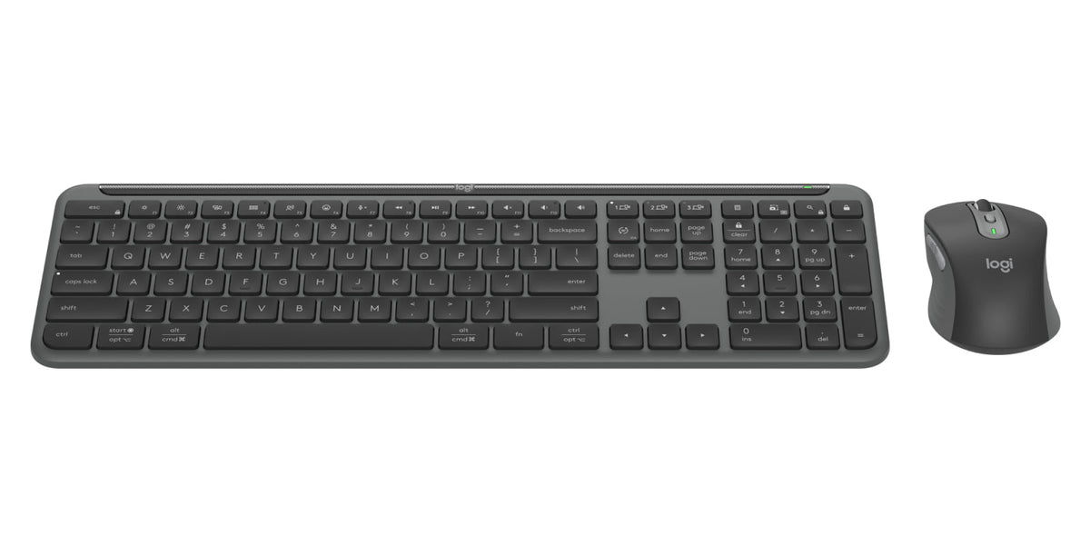 Signature Slim Wireless Keyboard and Mouse Combo MK955 for Business - Graphite - US