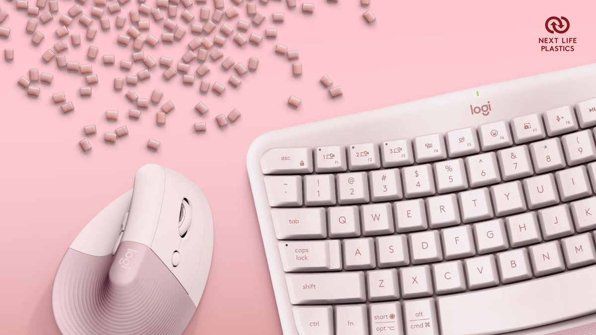 Logitech Wave Keys and Lift Combo (Rose)