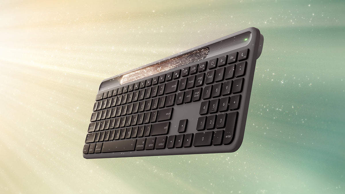 Logitech Signature Slim Solar+ K980 Keyboard for Mac (Graphite)