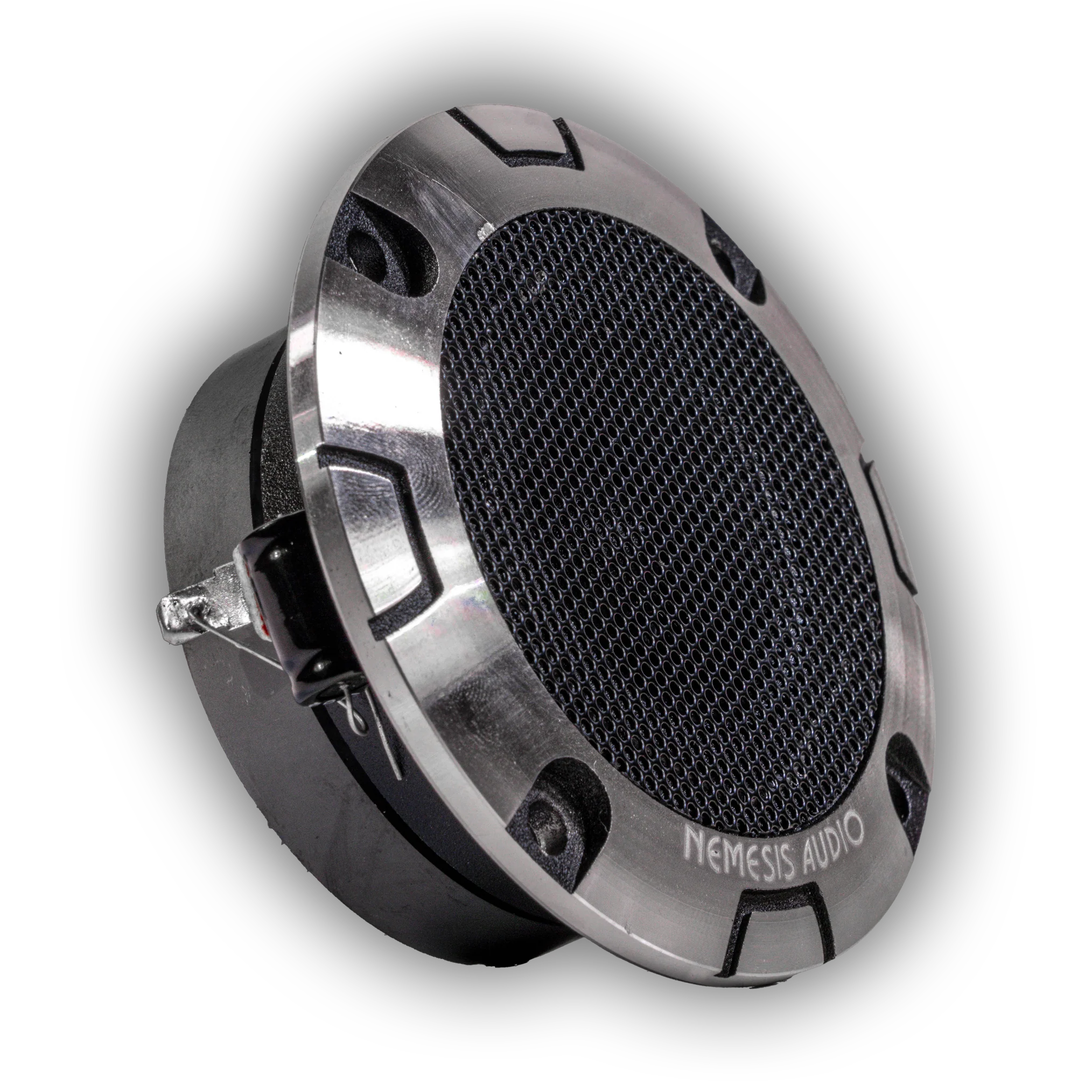 Nemesis Audio NA-TW19 3.7" 200W Pro Aluminum Super Bullet Tweeters with Capacitor Crossover (Pair)