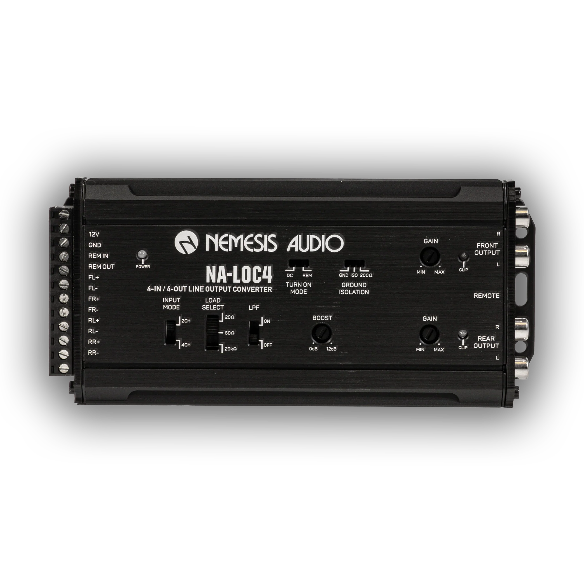 Nemesis Audio NA-LOC4 4-Channel Line Output Convertor